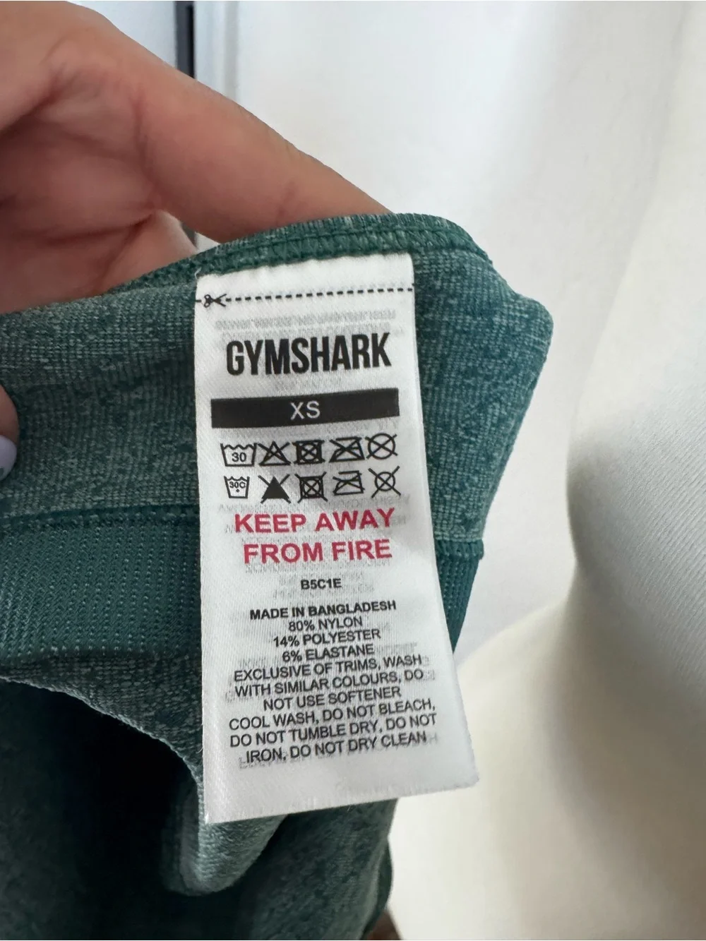 Gymshark ADAPT FLECK X WHITNEY SET TANK And SEAMLESS BIKER SHORTS XS